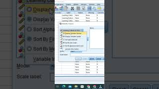 1 Minute SPSS Tutorial  Cronbachs alpha  Reliability Analysis spsstutorial youtubeshorts [upl. by Nylecoj]