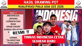 CETAK SEJARAH BARU  Timnas Indonesia Di Pot 1 Bersama Negara Negara UnggulanHasil Drawing Pot [upl. by Ayerf]