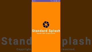 standard splash screen in android kotlin androidstudio androidbasicsforbeginners android kotlin [upl. by Zeena]