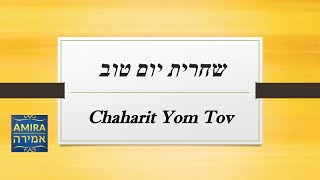 Chaharit Yom Tov שחרית יום טוב [upl. by Franklin416]