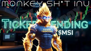 MSI Ticker Trending Is Live  Find The Next Hottest Crypto  Influencer Dashboard Available [upl. by Assenev]