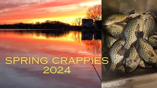 2024 Spring Fishing is Here Its Crappie Time [upl. by Doy703]