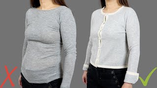 9 Life Changing Clothing Hacks if you have a Tummy like me [upl. by Wichern193]