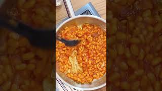 1 Super Easy Baked Beans Breakfast youtubechamps easy [upl. by Vogeley]