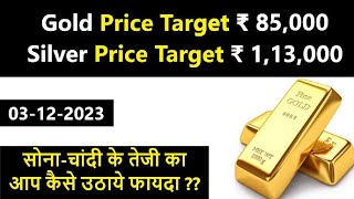 Gold Price Target ₹ 85000  Silver Price Target ₹ 113000  Gold Investment  Silver Investment [upl. by Lehcsreh]