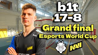 CS2 POV  NAVI b1t 178 vs G2 Nuke Esports World Cup 2024 Grand final [upl. by Sofko]