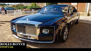 Rolls Royce Sweptail  Rolls Royce INTERIOR Worlds Most Expensive Car 13M  Ace Creation [upl. by Latton]