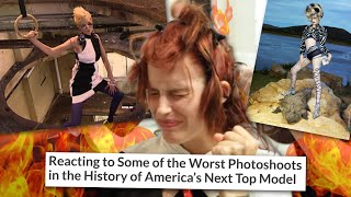 HORRIFIC Americas Next Top Model Moments PAINFUL Makeovers amp DANGEROUS Photoshoots [upl. by Laflam]