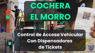 Control de Acceso Vehicular Con Dispensadores de Tickets  SUMINISTRO E INSTALACIÓN  2024 [upl. by Seira]