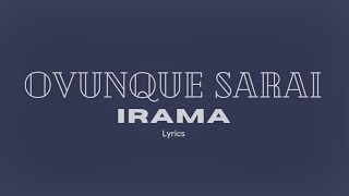 Irama  Ovunque sarai lyricstesto [upl. by Frieder]