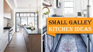 40 Small Galley Kitchen Ideas to Maximize Little Layouts [upl. by Betsey]