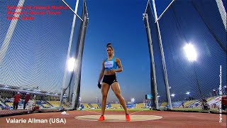 Valarie Allman USA Womens Discus Throw Suheim bin Hamad Stadium Doha Qatar May 28 2021 [upl. by Rianon]