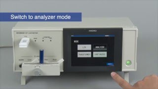 LCR Meter IM353301 measurement methods Frequency sweep measurement [upl. by Atiuqcir308]