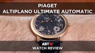 Piaget Altiplano Ultimate Automatic UltraThin Watch Review [upl. by Nicola407]