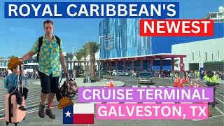 Royal Caribbeans New Terminal in Galveston TX [upl. by Quinby]