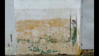 How to repair wall cancer in concrete and cement with waterproofing function [upl. by Sunderland]