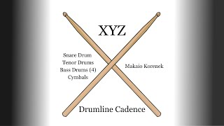 XYZ  Drumline Cadence [upl. by Aharon]