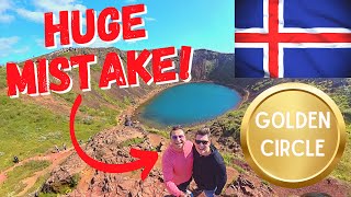 We made a HUGE MISTAKE in Iceland’s BIGGEST Cruise Port Iceland Golden Circle [upl. by Jezrdna82]