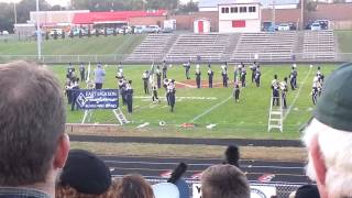 East Jackson Marching Band  VC Lake Invitational [upl. by Tenej]