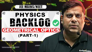 Geometrical Optics  One Shot Lecture for JEE 2025  Complete Geometrical Optics Class 12 jee [upl. by Anawad]