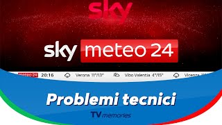 Sky Meteo 24  Problemi tecnici del 29 febbraio 2024 [upl. by Migeon879]