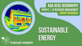 Sustainable Energy  AQA GCSE Geography  Energy 6 [upl. by Lehsreh]