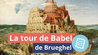 Zoom dans lArt  7 La Grande Tour de Babel de Brueghel lAncien [upl. by Aihgn]