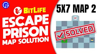 BITLIFE Escape Prison 5x7 Map 2  How To Escape From Jail bitlife [upl. by Smart]