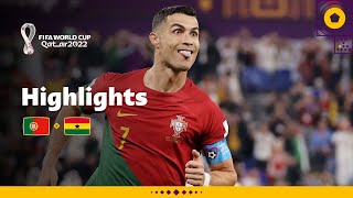 Cristiano Ronaldo breaks ANOTHER record  Portugal v Ghana highlights  FIFA World Cup Qatar 2022 [upl. by Enilrem]