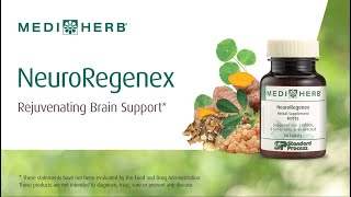 NeuroRegenex Rejuvenating Brain Support from MediHerb [upl. by Onder]