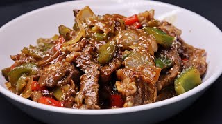 Quick and Easy Pepper Steak Recipe  Easy Dinner [upl. by Moor]