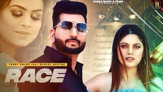 RACE Official Video  Preet Kaler FtGurlez Akhtar  New Punjabi Song 2022  Latest Song 2022 [upl. by Jakie]