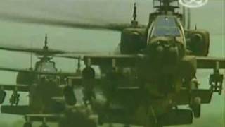 AH64 Apache30mmampHellfires vs Poor Iraqi Vehicles in Desert Storm 1991 [upl. by Peck519]