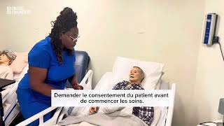 Dans le quotidien d’une préposée aux soins de santé [upl. by Aibat]