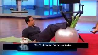 How To Prevent Varicose Veins Shown By NY Doctor [upl. by Idelson]