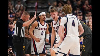 Gonzaga brings the house down opening night vs No 8 Baylor [upl. by Crawley23]