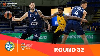 MaccabiValencia  FIREPOWER vs DEFENSE  Round 32 Highlights  202324 Turkish Airlines EuroLeague [upl. by Burnett]