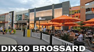 Trendy Shopping Mall DIX30 in Brossard Quebec South Shore of Montreal [upl. by Roots]