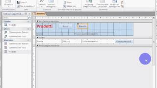 21Access da zero Creare pulsanti di azione per navigare nel database [upl. by Eivad]