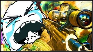 Most AMAZING Spawn Trap Rage 1v1 Call of Duty Black Ops 2 [upl. by Carlos867]