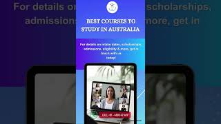 🎓 Best Courses to Study in Australia 🇦🇺 [upl. by Naoh]