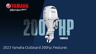 2023 Yamaha Outboard 200hp Features [upl. by Eekcaj]