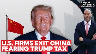 Donald Trumps 60 Tariff Threat Pushes US Taiwanese Companies Out of China  Firstpost America [upl. by Eph728]