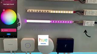 Controler inteligent banda LED RGB CCT Zigbee iluminatieftinro [upl. by Ready]