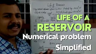 Life of a Reservoir  Numerical problem  Water Resources [upl. by Akeem]