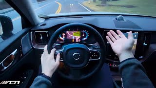 2023 XC60 Recharge POV Drive Impressions Volvos Fantastic PHEV System [upl. by Lehcin]