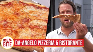 Barstool Pizza Review  daAngelo Pizzeria amp Ristorante Albertson NY [upl. by Aciria]