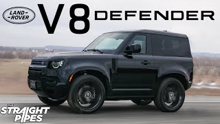 CUTE 2023 Land Rover Defender 90 V8 Review [upl. by Fleeman333]