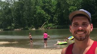 Tahlequah OK Illinois River Rafting [upl. by Hanfurd]