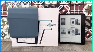 Kobo Elipsa  MUCHO más que un eReader Review  Uboxing [upl. by Azirb926]